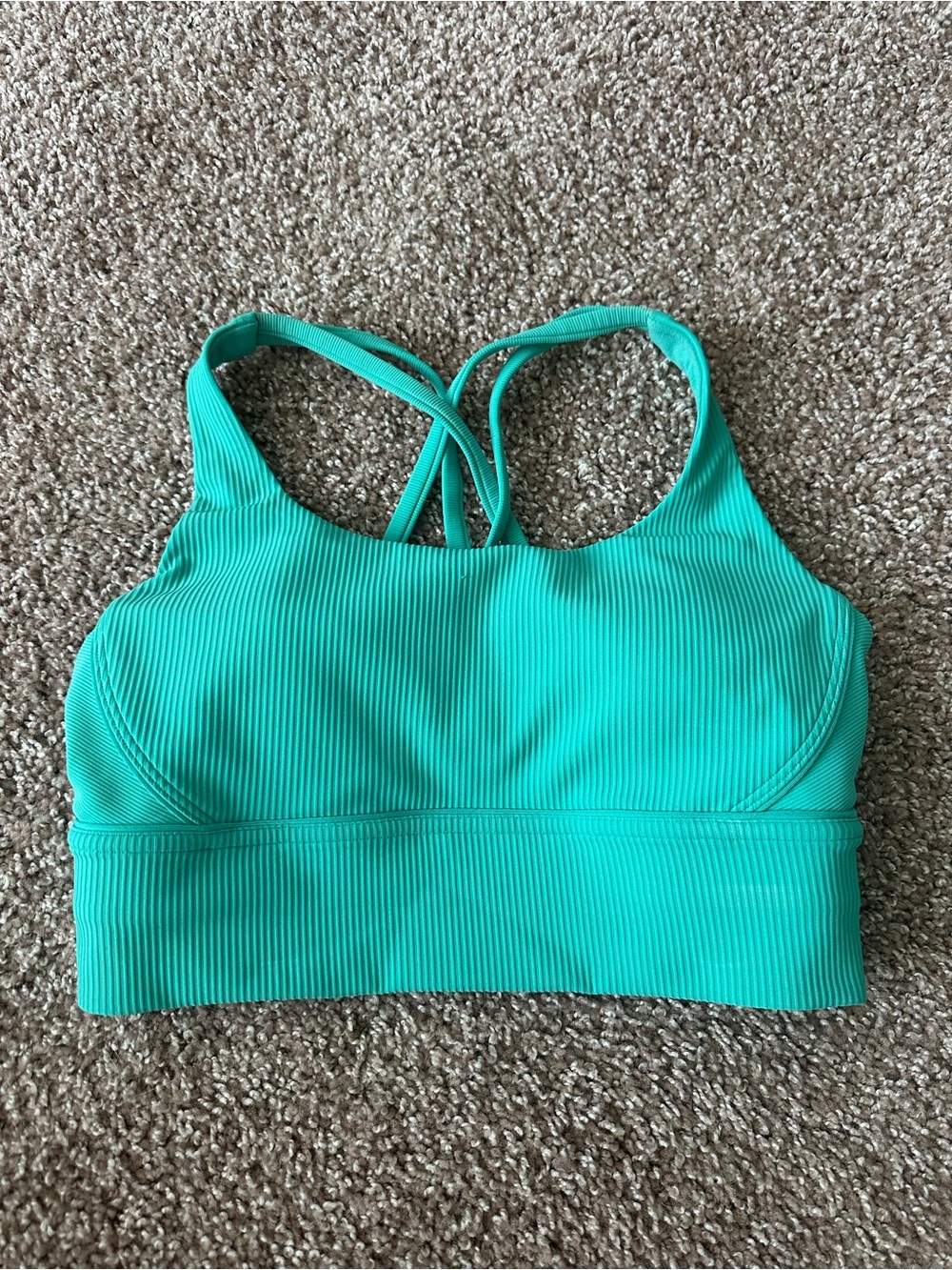 Lululemon longline energy bra *ribbed*